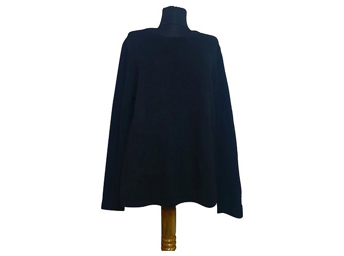 Pull Windsor en cachemire noir