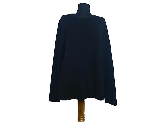 Windsor Kaschmirpullover schwarz