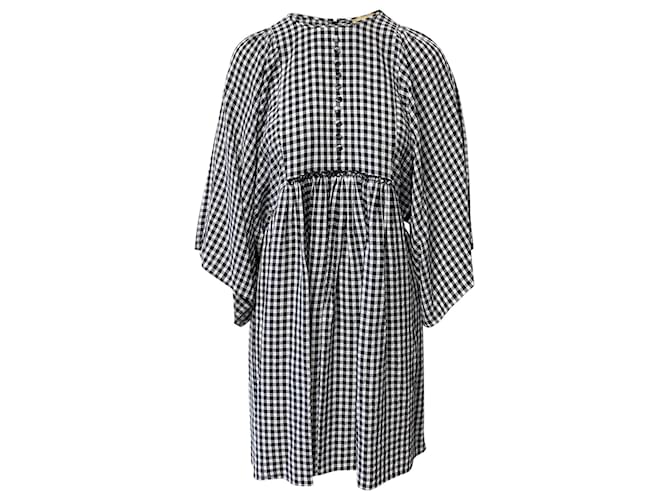 Michael Kors Checkered Dress in Multicolor Viscose Python print Cellulose fibre  ref.415508