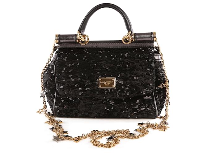 dolce and gabbana purse black