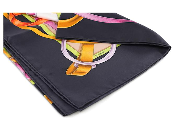 Sciarpa di seta Hermès Multicolor Grand Manege di Henri D'origny Multicolore  ref.415590
