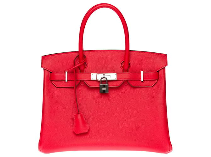 birkin 30 heart red price