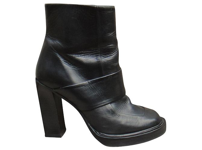 Botines Carven p 36 Negro