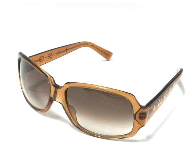 Louis Vuitton Glasses Brown Plastic  ref.417072