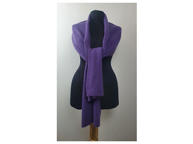 Autre Marque Sciarpa Cains Moore in cashmere viola Porpora