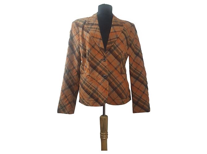 Blazer Strenesse blu in cotone Multicolore