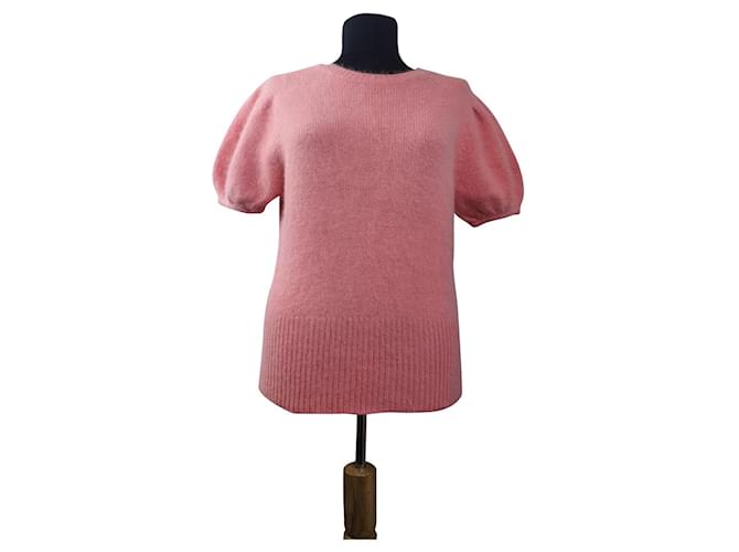 By Malene Birger Strickwaren Pink Wolle Polyamid Angora  ref.417510