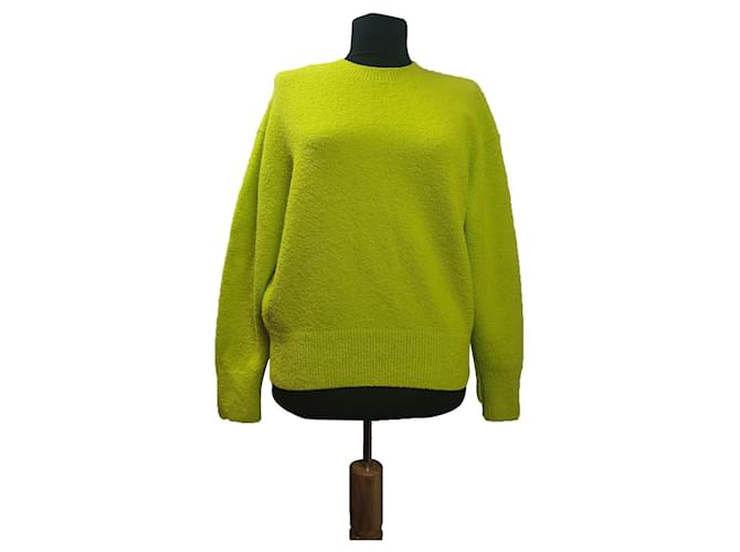 & Other Stories Grüner Pullover Hellgrün 