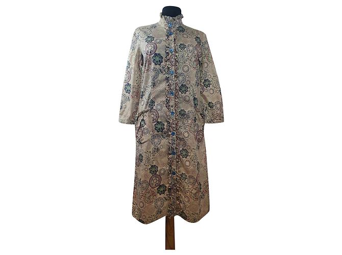 Camisa Baum und Pferdgarten de algodón Multicolor