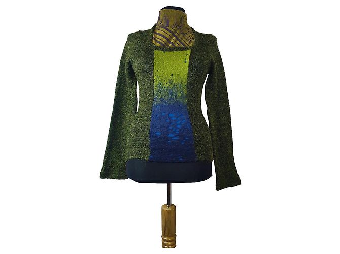 Autre Marque SAVE THE QUEEN Wollpullover mit Polyester S Mehrfarben 