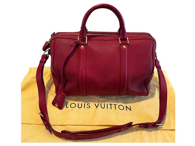 Louis Vuitton PM SOFIA COPPOLA CHERRY Rot Leder