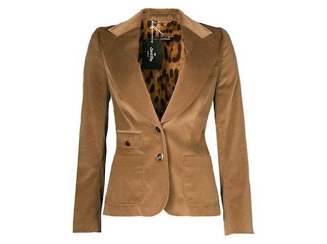 Dolce & Gabbana Regular Fit Jacket Beige  ref.418079