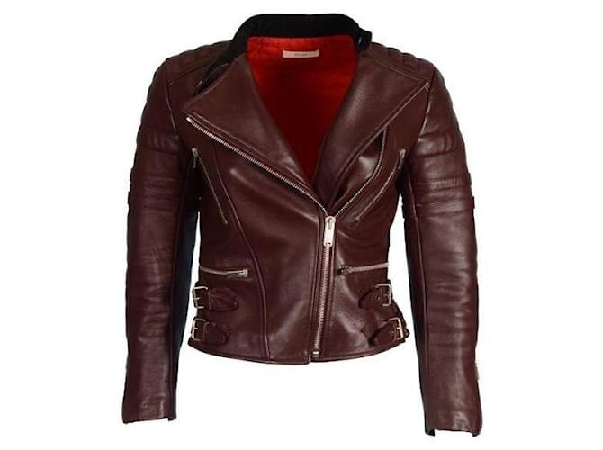 Céline Biker Jacket Leather  ref.418080