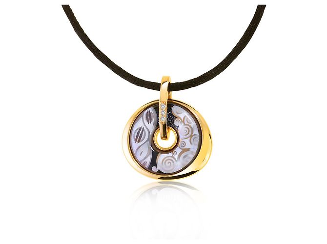 Pendant with Frey Wille enamel