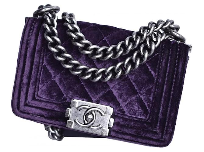 violet chanel bolsa