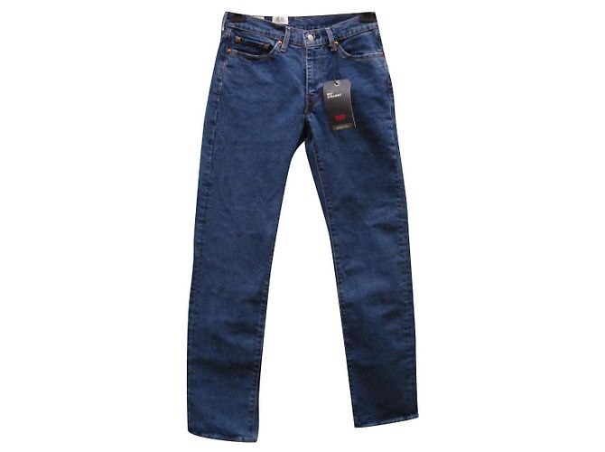 Levi's 514 Jeans Denim Blau Baumwolle Größe 29