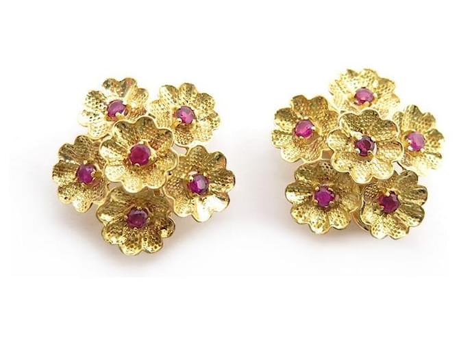 Cartier discount flower earrings