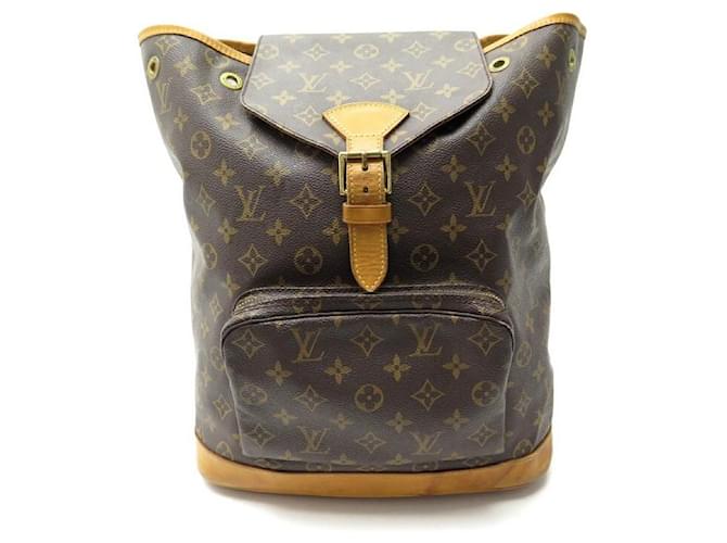 Louis Vuitton Montsouris GM Backpack Monogram Canvas Vintage 1996