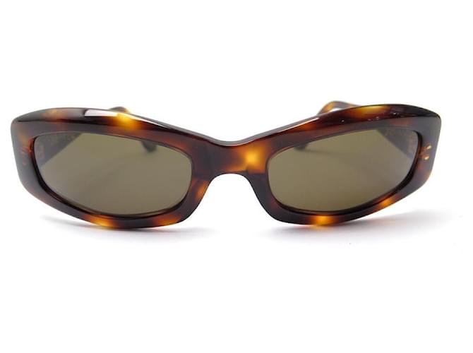 LUNETTES DE SOLEIL CHANEL 5014 MATELASSE ECAILLE DE TORTUE ETUI SUNGLASSES Résine Marron  ref.418823