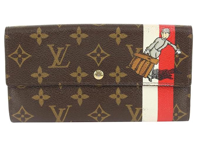 Louis Vuitton Carteira limitada Monogram Groom Sarah  ref.418918