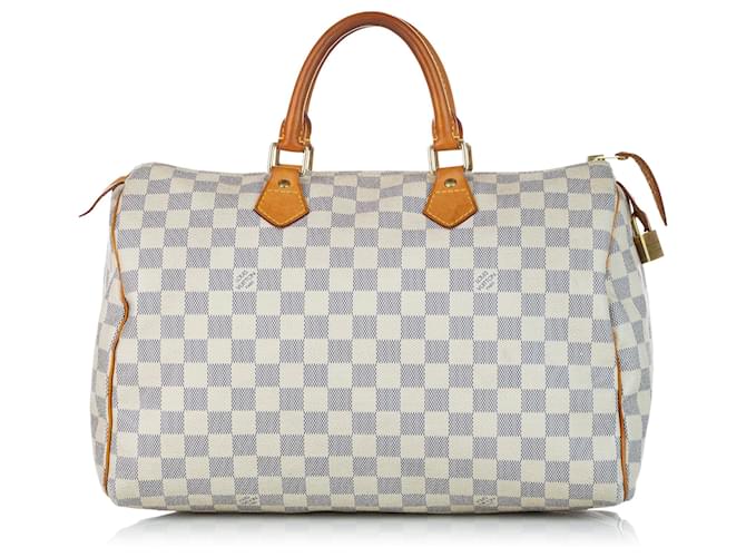 Speedy 35 Damier Azur Canvas - Handbags