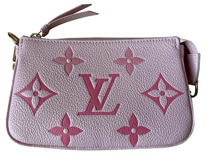 Louis Vuitton Mini pochette collection By the Pool Collector Pink