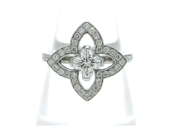 Louis Vuitton Monogram Fusion diamond engagement ring