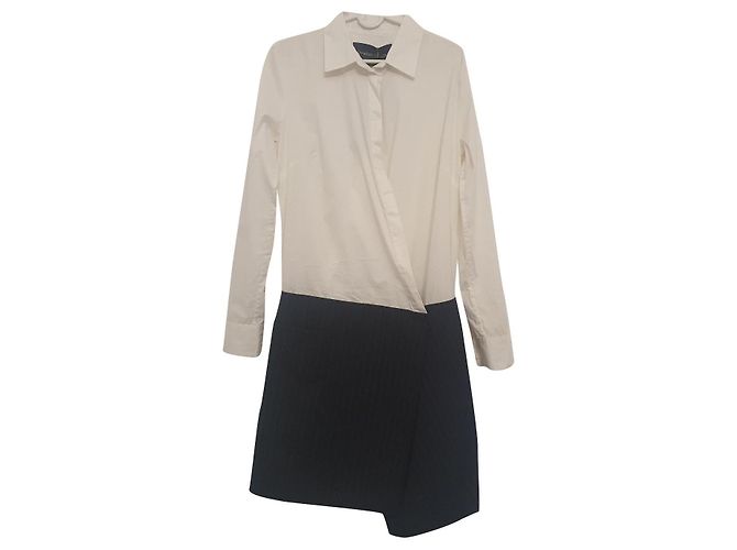Autre Marque Abito camicia gonna Christian Pellizzari Bianco Blu