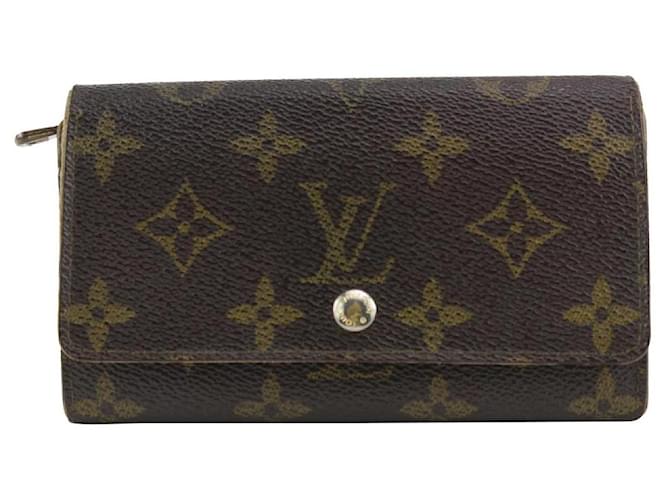 Louis Vuitton Monogram Snap Wallet 9LV1026 Leather ref.420294 - Joli Closet
