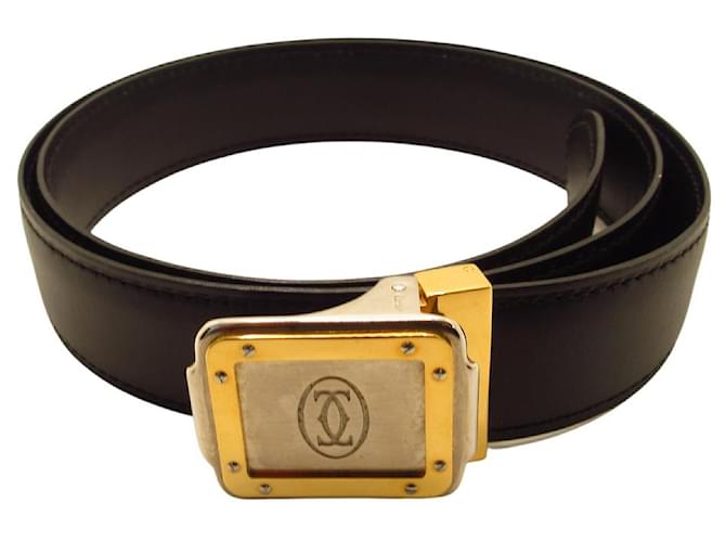 Cartier mens belt hot sale