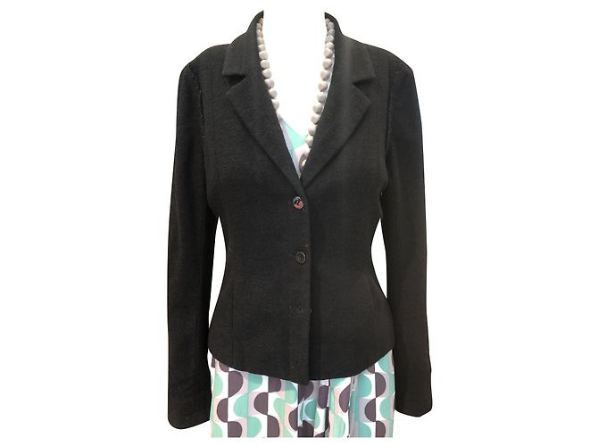 Chanel Black Wool Jacket