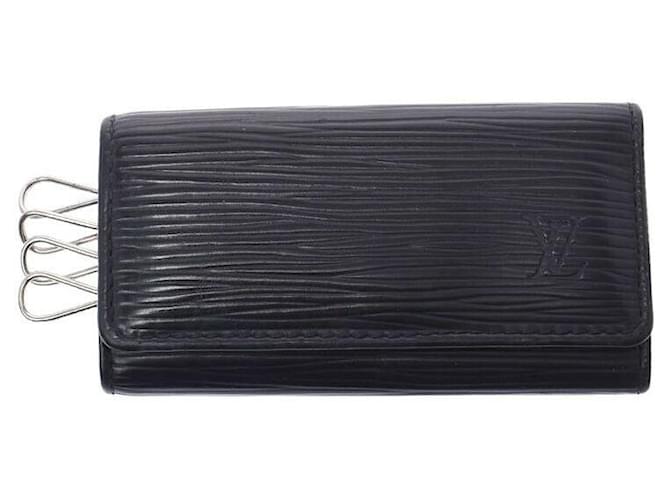 Louis Vuitton Multiclés 4 Black Leather  ref.420497
