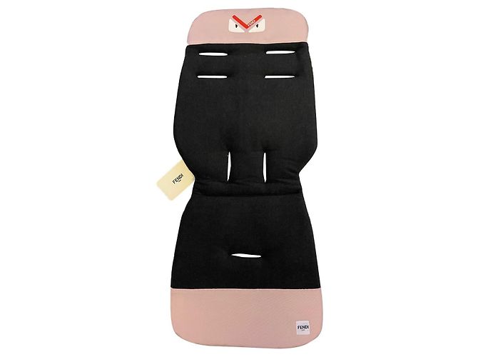 Fendi Universal Stroller Mattress Pink Wool