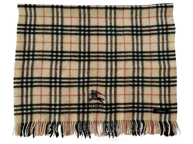 Burberry sciarpe Beige Lana