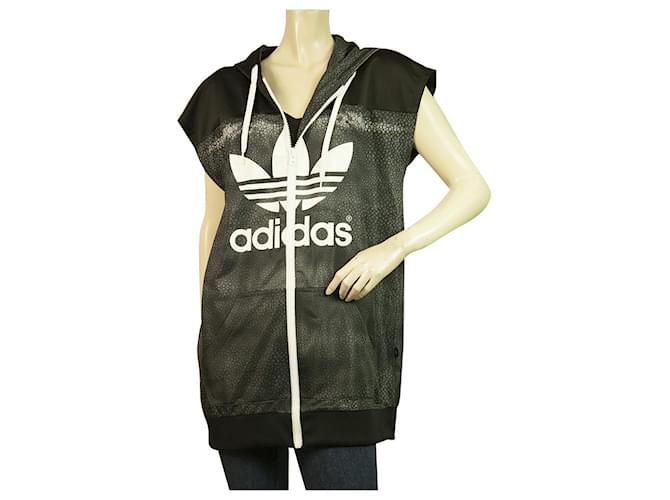 Adidas Rita Ora Mystic Moon Black Sports Casual Sleeveless Jacket Vest size US S Polyester  ref.421178