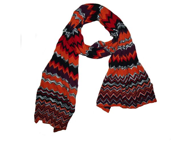 BUFANDA DE PUNTO ZIG ZAG MISSONI
