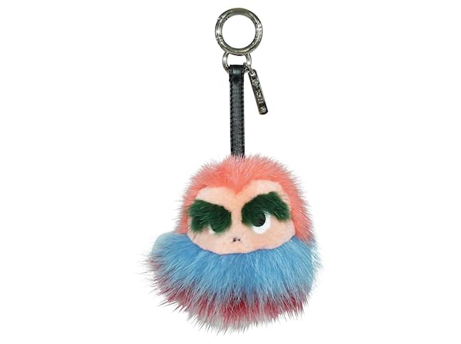 Fendi Nerzfuchs Pelz Kind Monster Bag Bug Charm ref.421834 Joli Closet