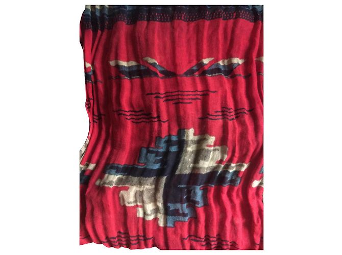 Ralph Lauren denim e lenço de abastecimento Multicor