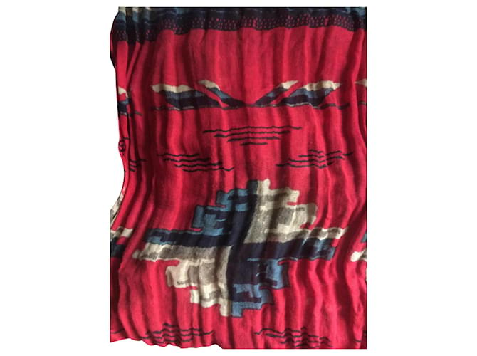 Ralph Lauren denim & supply scarf Multiple colors Viscose Linen  ref.422228