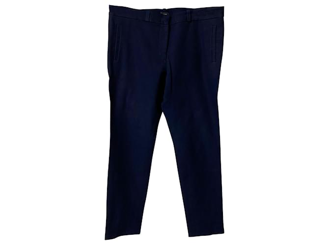 Pantalones Joseph con bolsillos en viscosa azul Fibra de celulosa  ref.422249