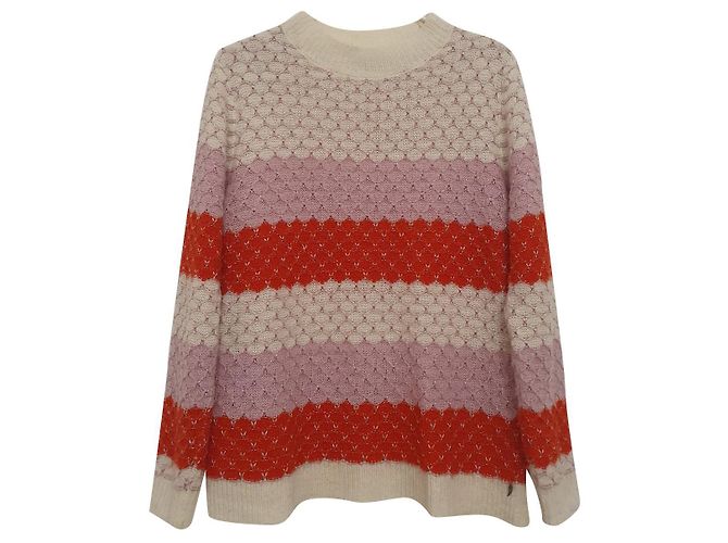 Autre Marque Coster Copenhagen Begonia Streifenpullover Mehrfarben