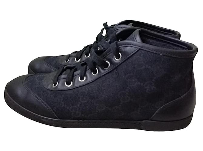 Gucci Sneakers Black Synthetic  ref.422666