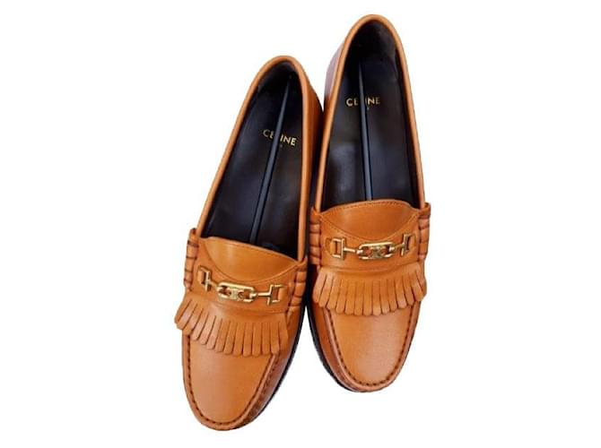 Céline Church´s Loafers Caramel Leather  ref.422686