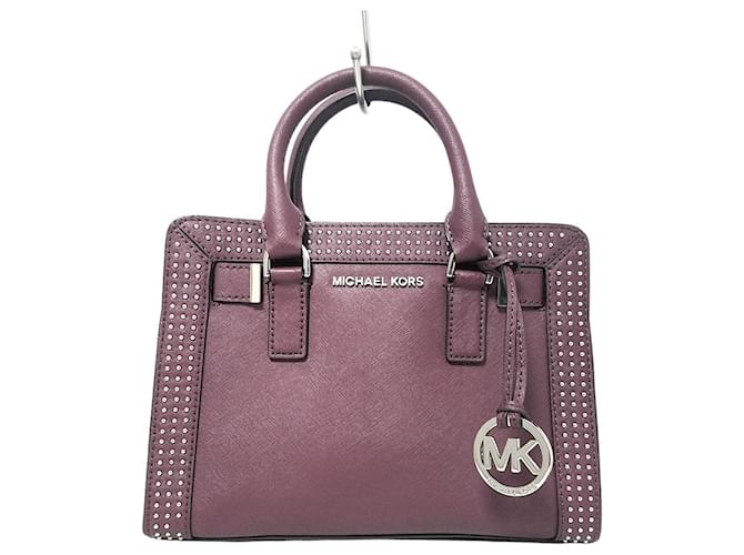 Michael Kors Handbag Purple Leather  - Joli Closet