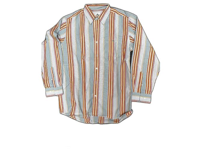 Camicia Lacoste in cotone Taglia 41 Multicolore