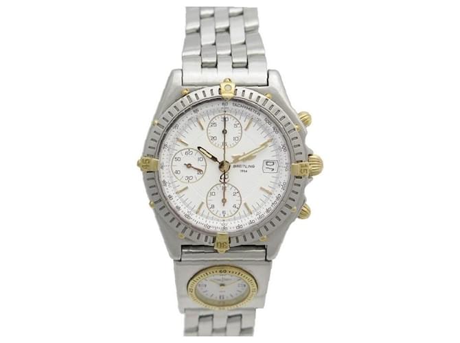 VINTAGE BREITLING CHRONOMAT B WATCH13050.1 40 MM AUTOMATIC CHRONOGRAPH STEEL Silvery  ref.423433