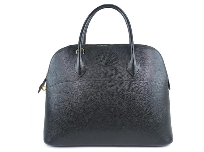 Hermès Hermes Bolide Black Leather  ref.423762