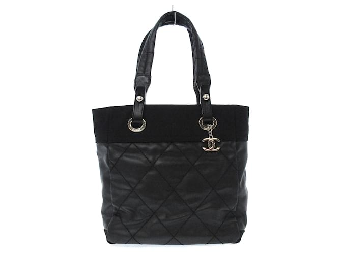 Chanel Paris Biarritz Black Cloth  ref.424369