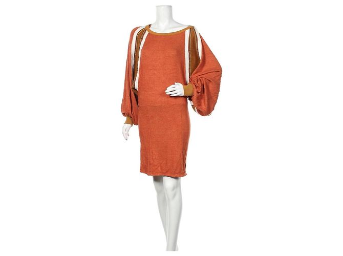 Free People Kleid Orange
