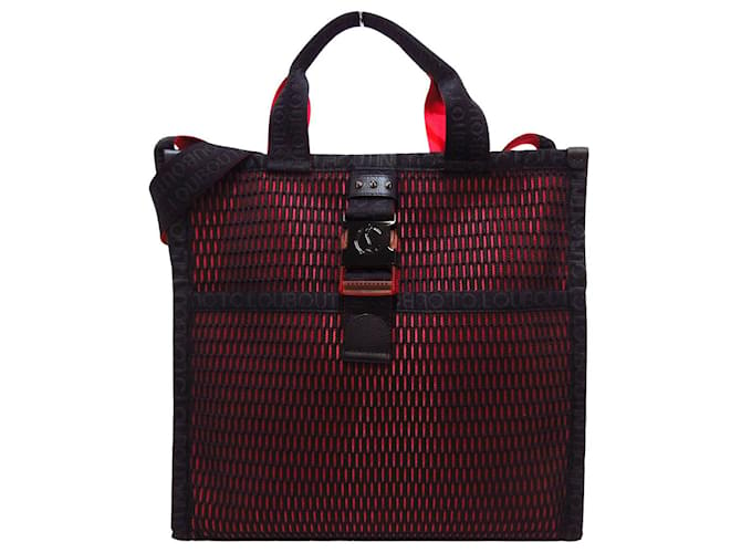 Christian Louboutin Tote bag Black Synthetic ref.424880 - Joli Closet